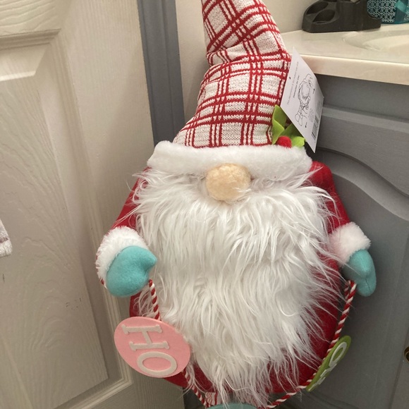 πNWT Christmas 41" Tall Adjustable Height Standing Gnome Santa - Picture 7 of 8